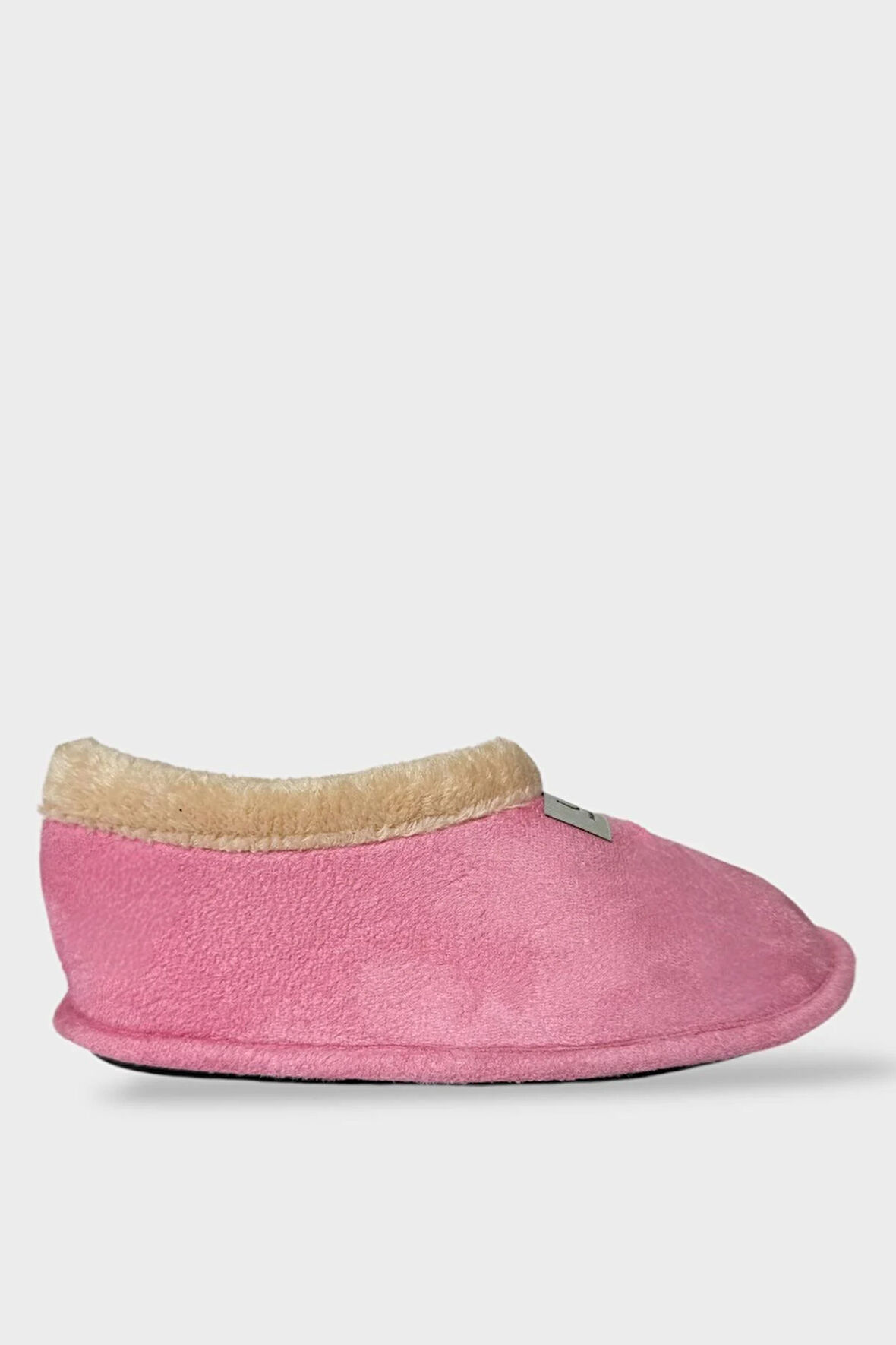 Unisex İçi Yünlü Kışlık Ev Ayakkabısı Panduf PEMBE