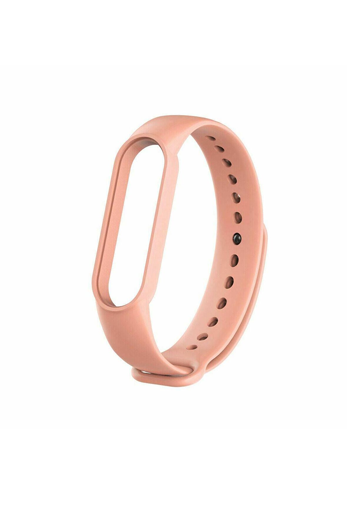 Omelo Xiaomi Mi Band 5 Kordon Kılıf Spor Kayışı Pudra Silikon