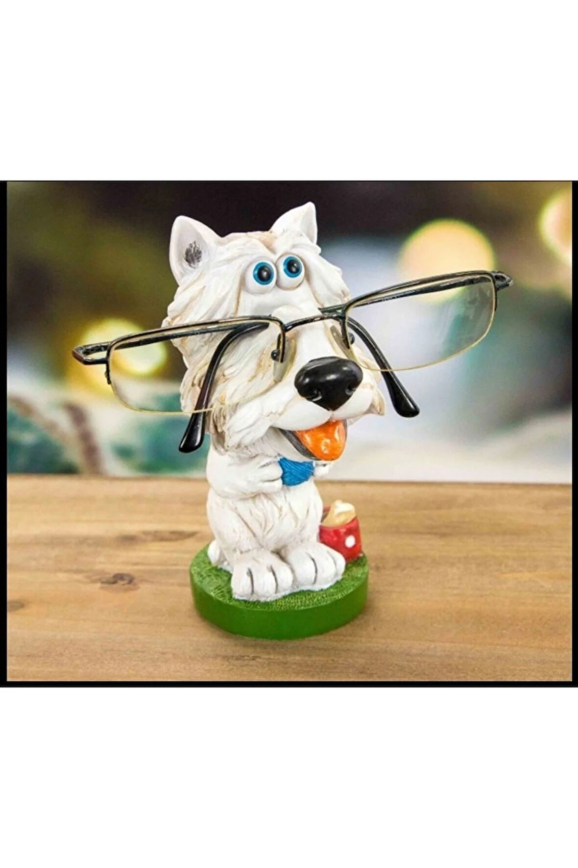 Gözlük Standtlı Köpek