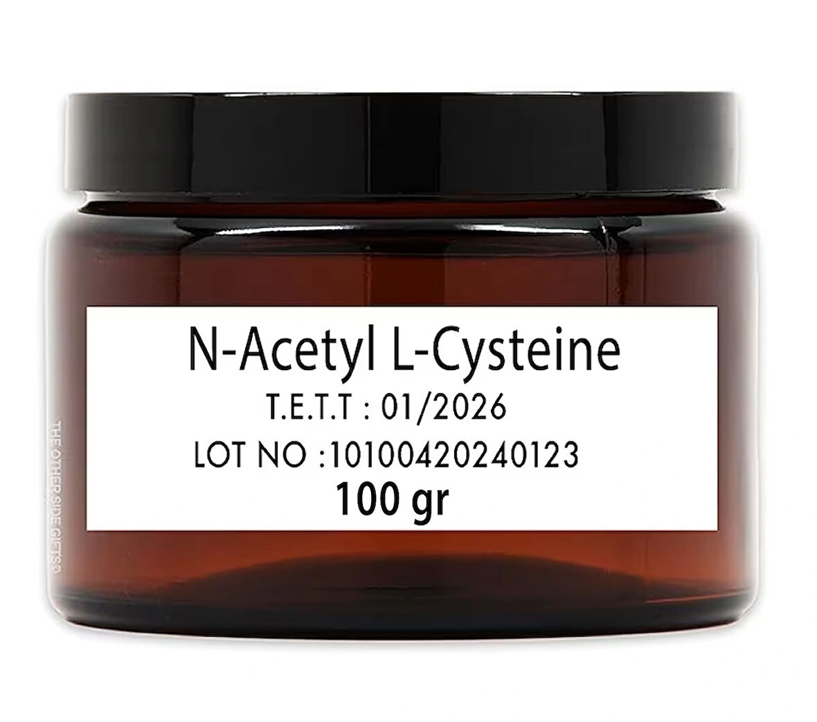 N-Acetyl L-Cysteine (NAC) – Saf Hammadde 100 gr