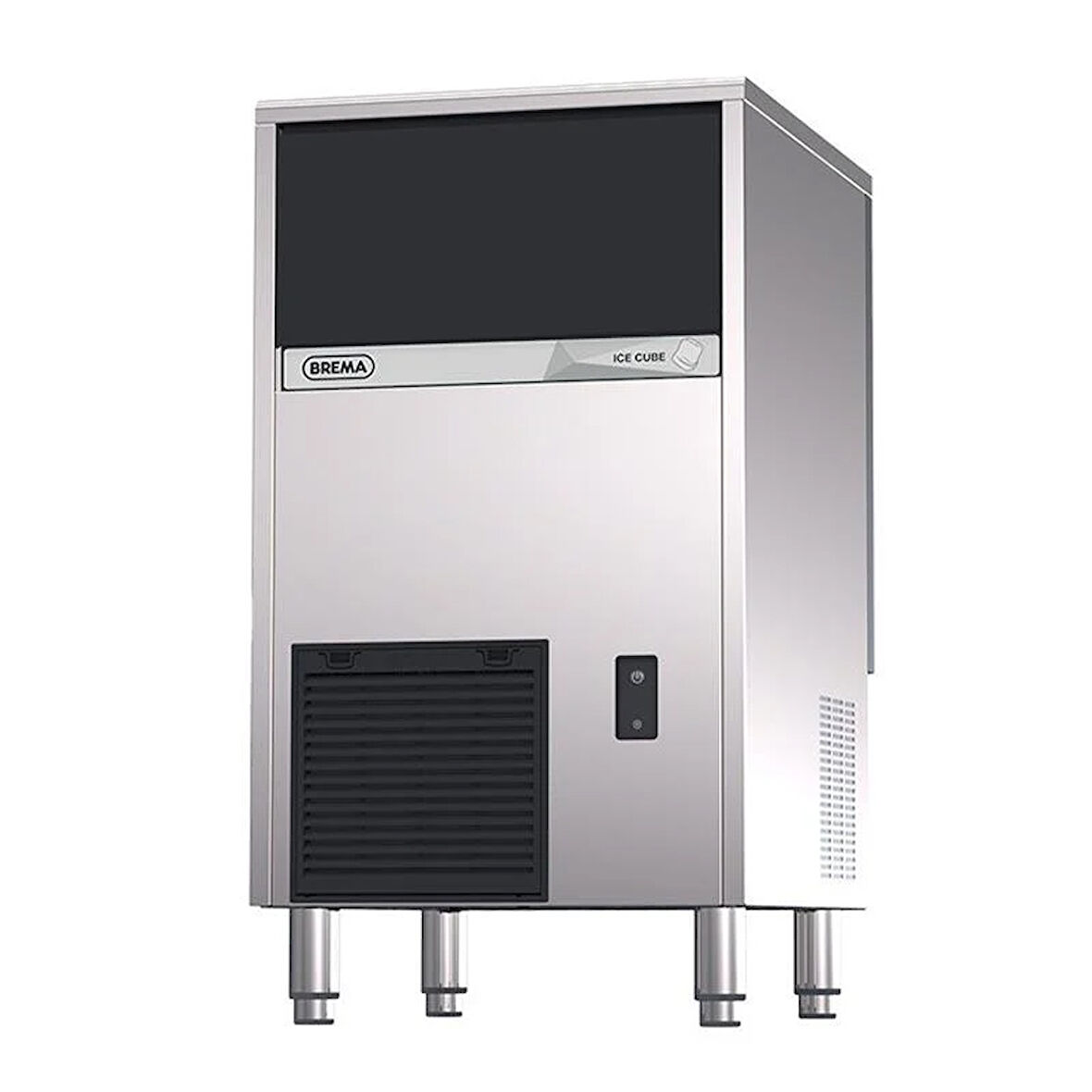 Brema Gurme Küp Buz Makinesi, 48 kg/gün Kapasiteli, Otomatik Temizleme Sistemi Hazneli