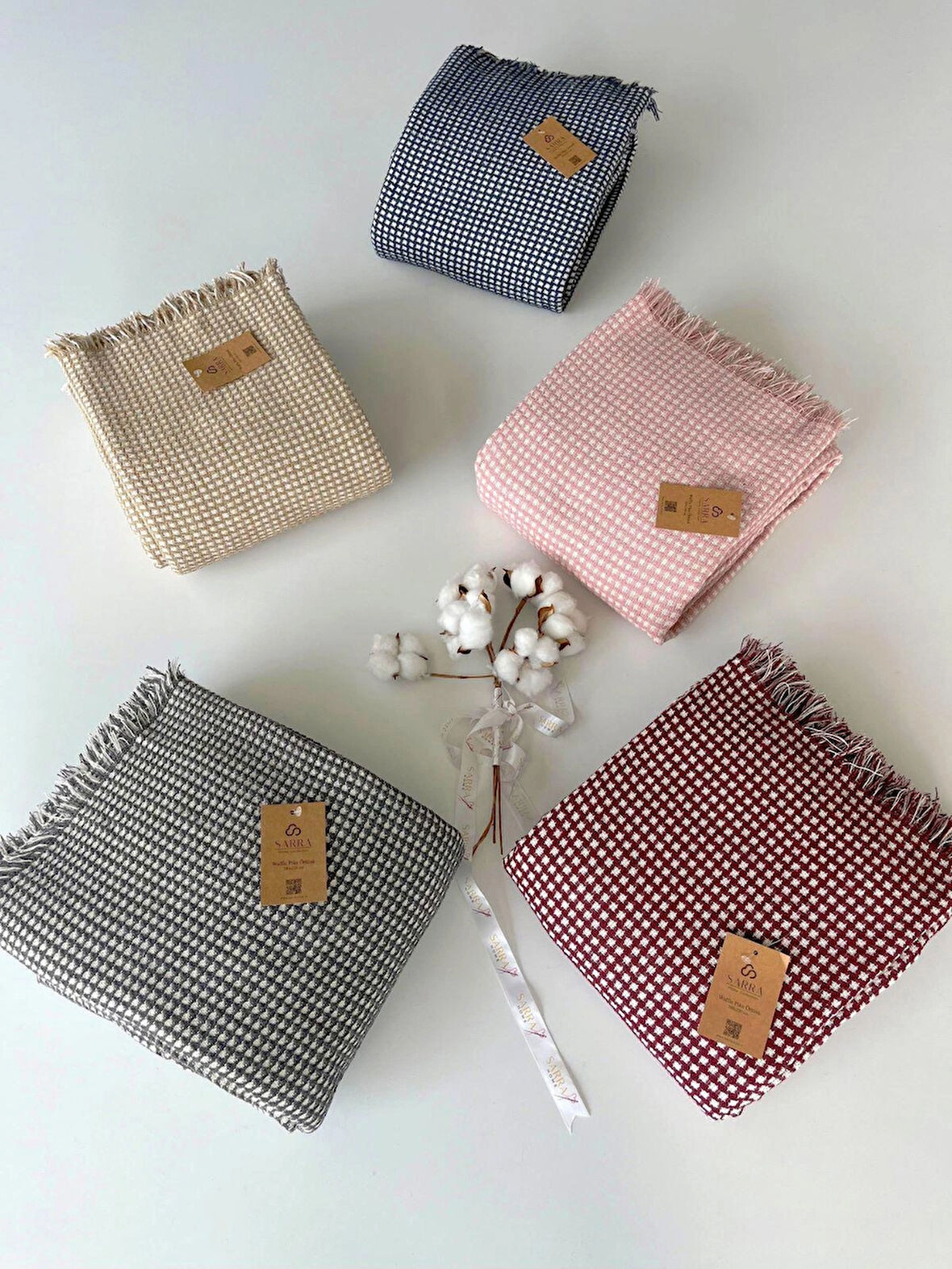 200X220 WAFFLE PİKE - BORDO