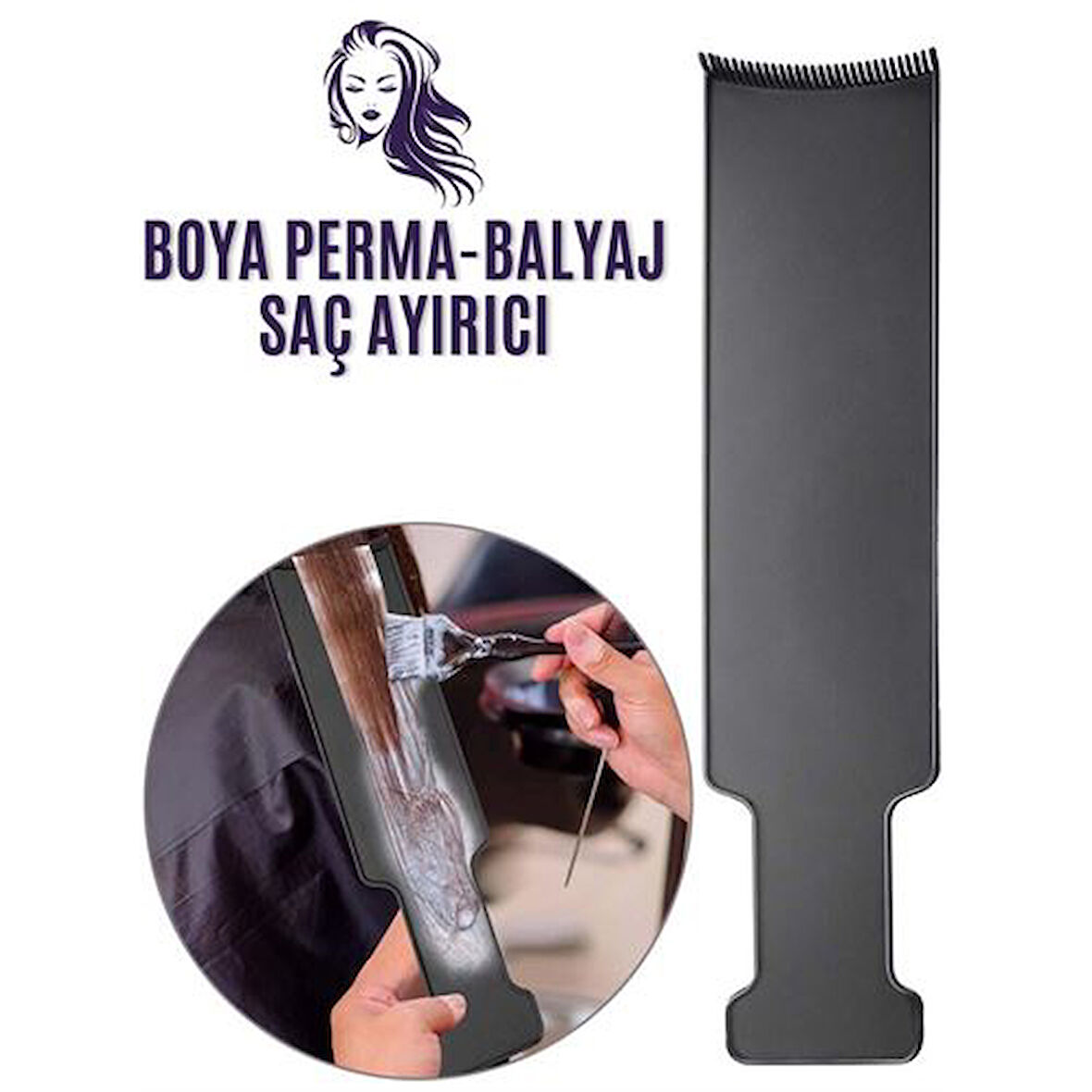 ModaCar Saç Boyama Perma Balyaj Saç Ayırıcı