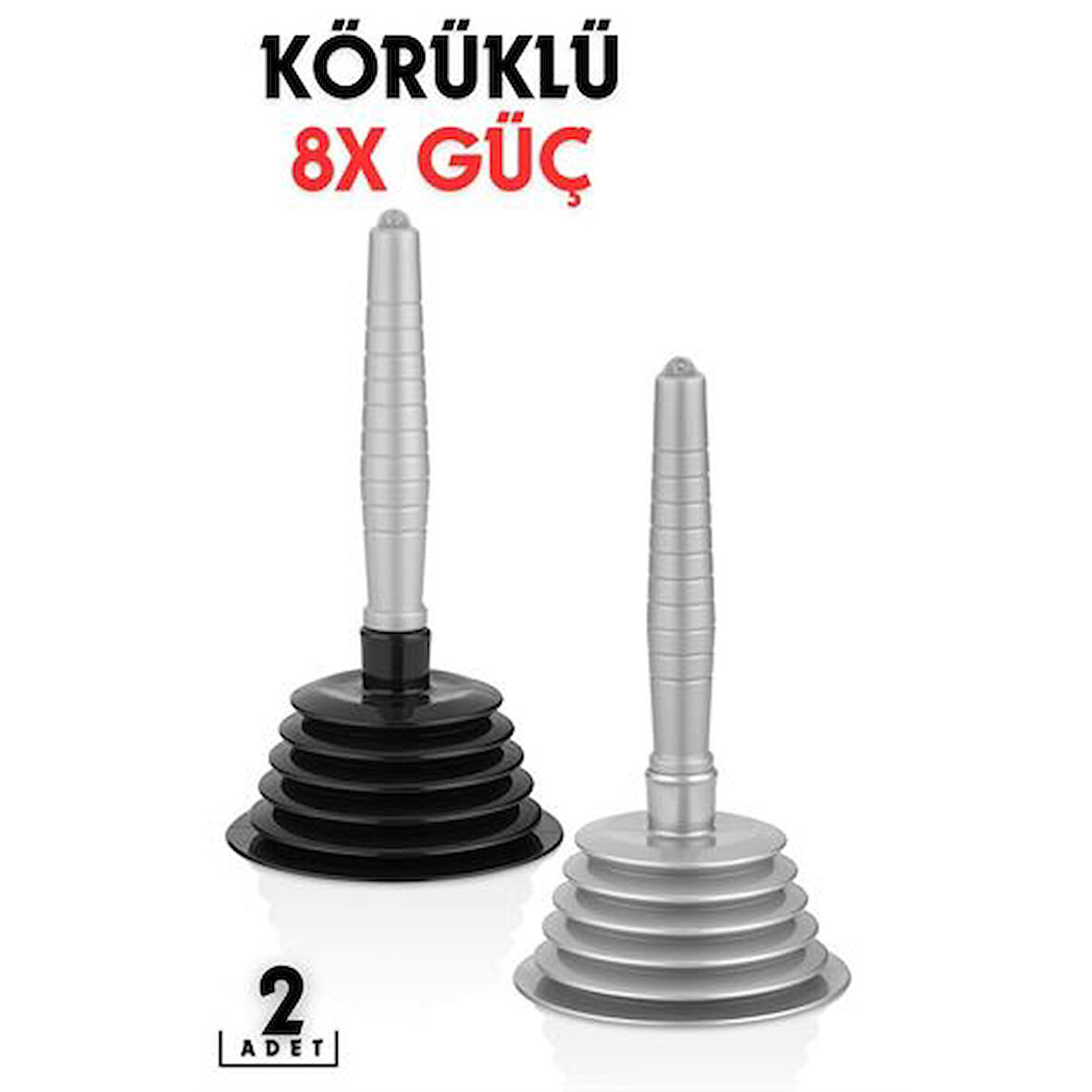 ModaCar Körüklü Lavabo Açıcı Pompa 2 ADET ProGrade Design