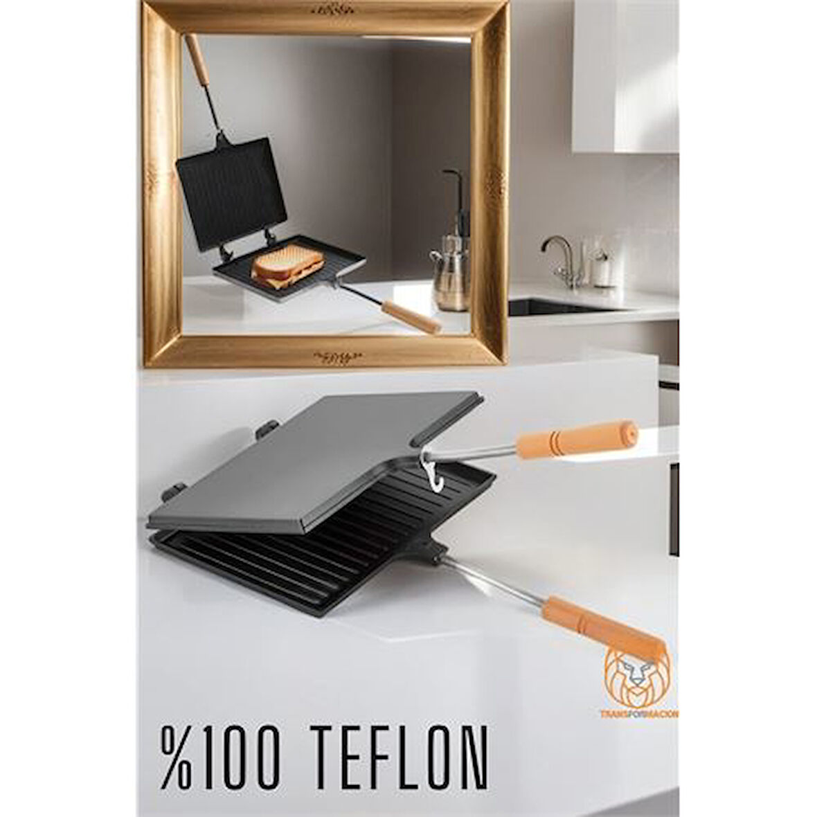 Modacar Teflon Tost Makinesi