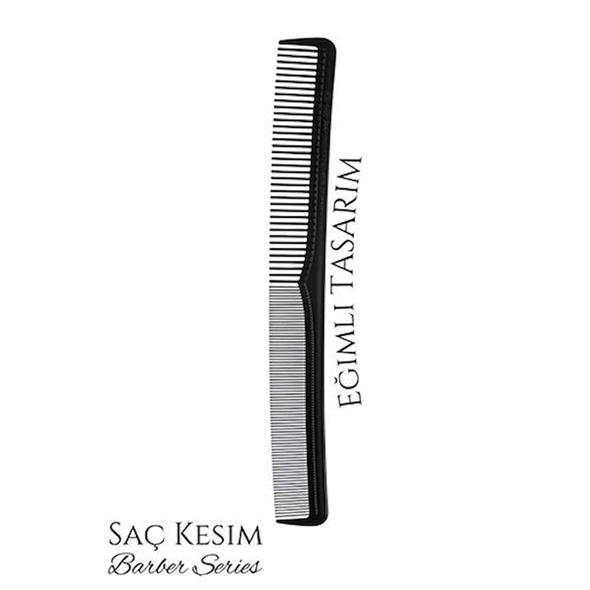 Berber Kuaför Saç Kesim Tarağı Karbon Nano Absolute Professional