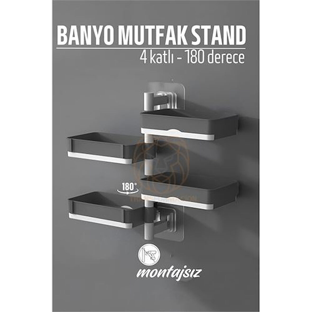 ModaCar 4 Katlı Banyo Organizer Stand