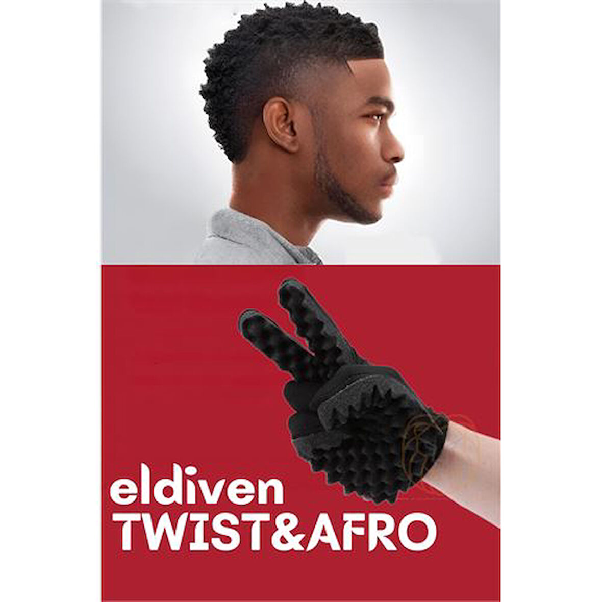 ModaCar Afro Twist Süngerli Saç Eldiveni