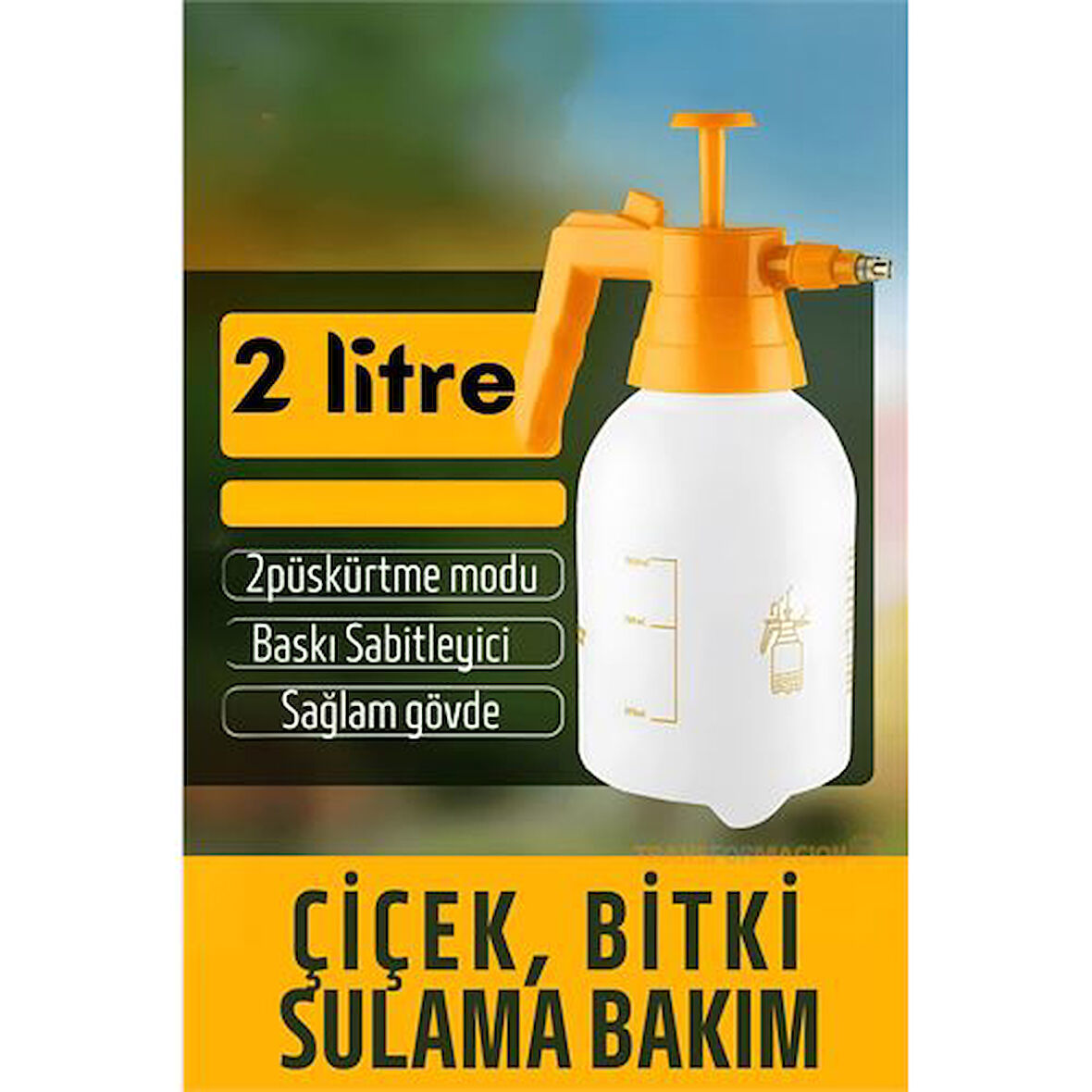 ModaCar Çiçek Bitki Bakımı Basınçlı Püskürtme Pompası