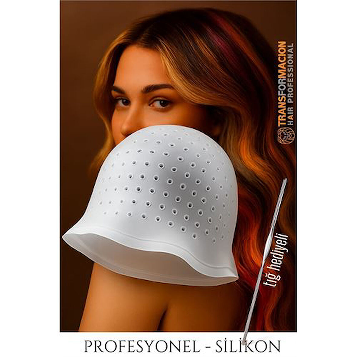 Modacar Silikon Röfle Bonesi ve Tığ Seti – Boya Tutmaz Tekrar Kullanılabilir, Profesyonel Saç Açma Aparatı