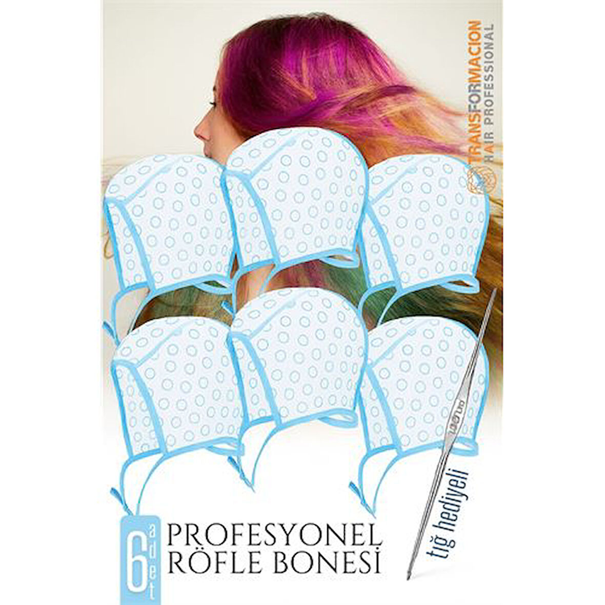 Modacar Röfle Bonesi ve Tığ Seti – Boya Tutmaz - Profesyonel 6 LI PAKET