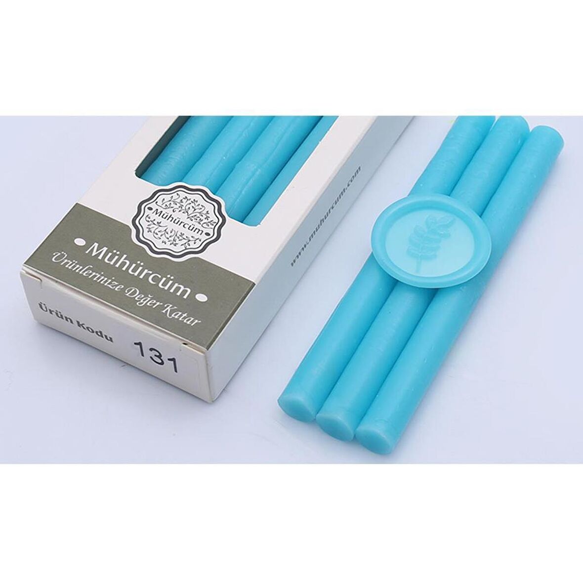 Mühür Mumu Çubuk 11mmx120mm 10 lu Paket Model: 131 CAMGÖBEĞİ SAYDAM