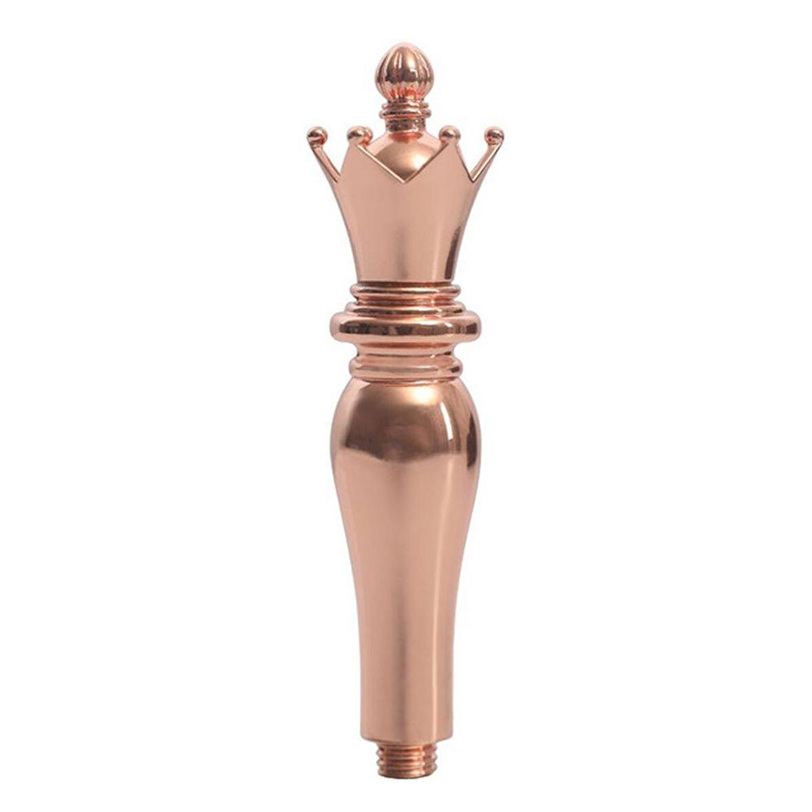 Mum Mühür Damga Kolu Premium Metal Kraliyet Tacı Rose Gold