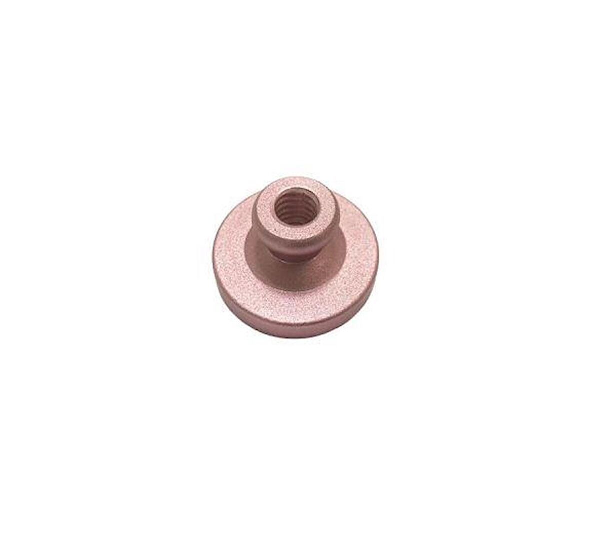 Mührü Mumu Damga 30mm Yuvarlak Boş Alüminyum Rose Gold Eloksal Kafa