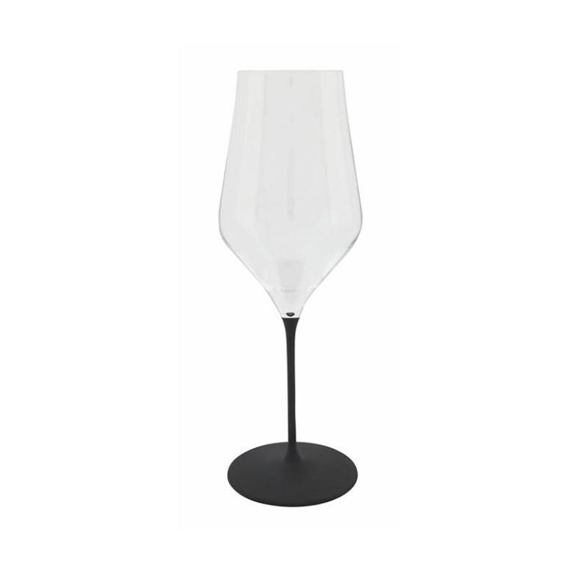Wanelli Wn1172 Ballet Siyah Ayklı Büyük Su Bardak 6 Lı 520 Ml