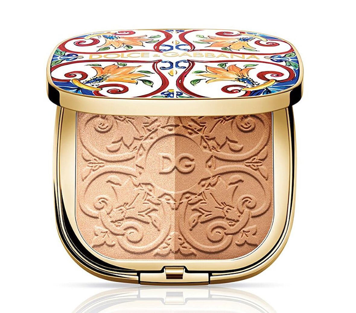 Dolce&Gabbana Solar Glow Illumınatıng Powder Duo Golden Sand