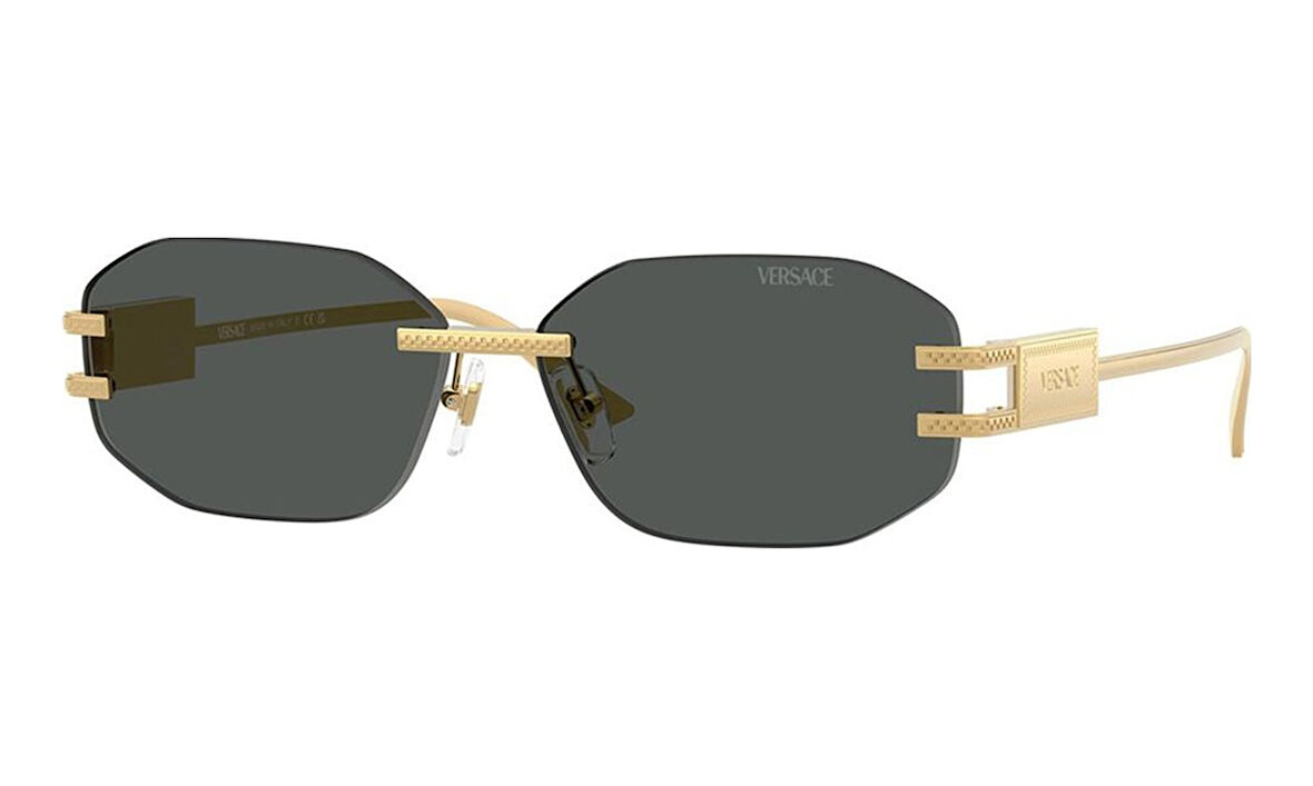 Versace Ve 2274 58 100287 Kadın Güneş Gözlüğü Altın