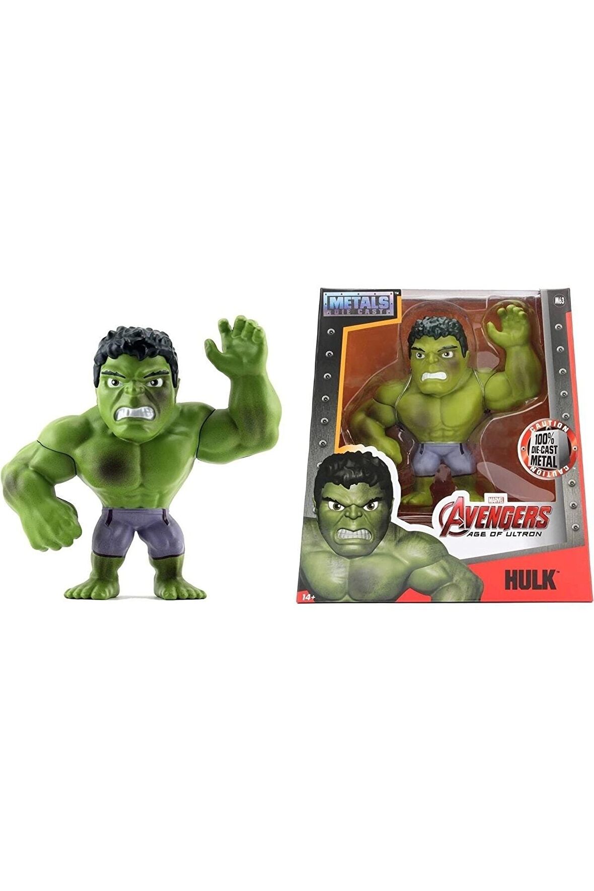Marvel 15 Santim Hulk Figür Oyuncak Metal Hulk Figür