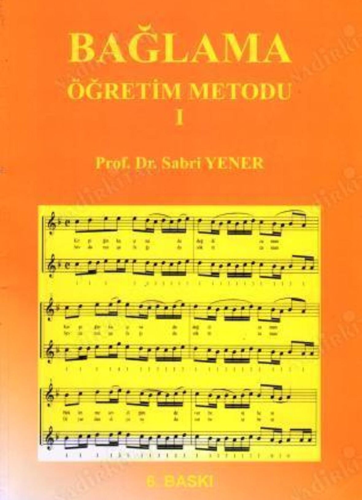 BAĞLAMA ÖĞRETİM METODU 1 SABRİ YENER