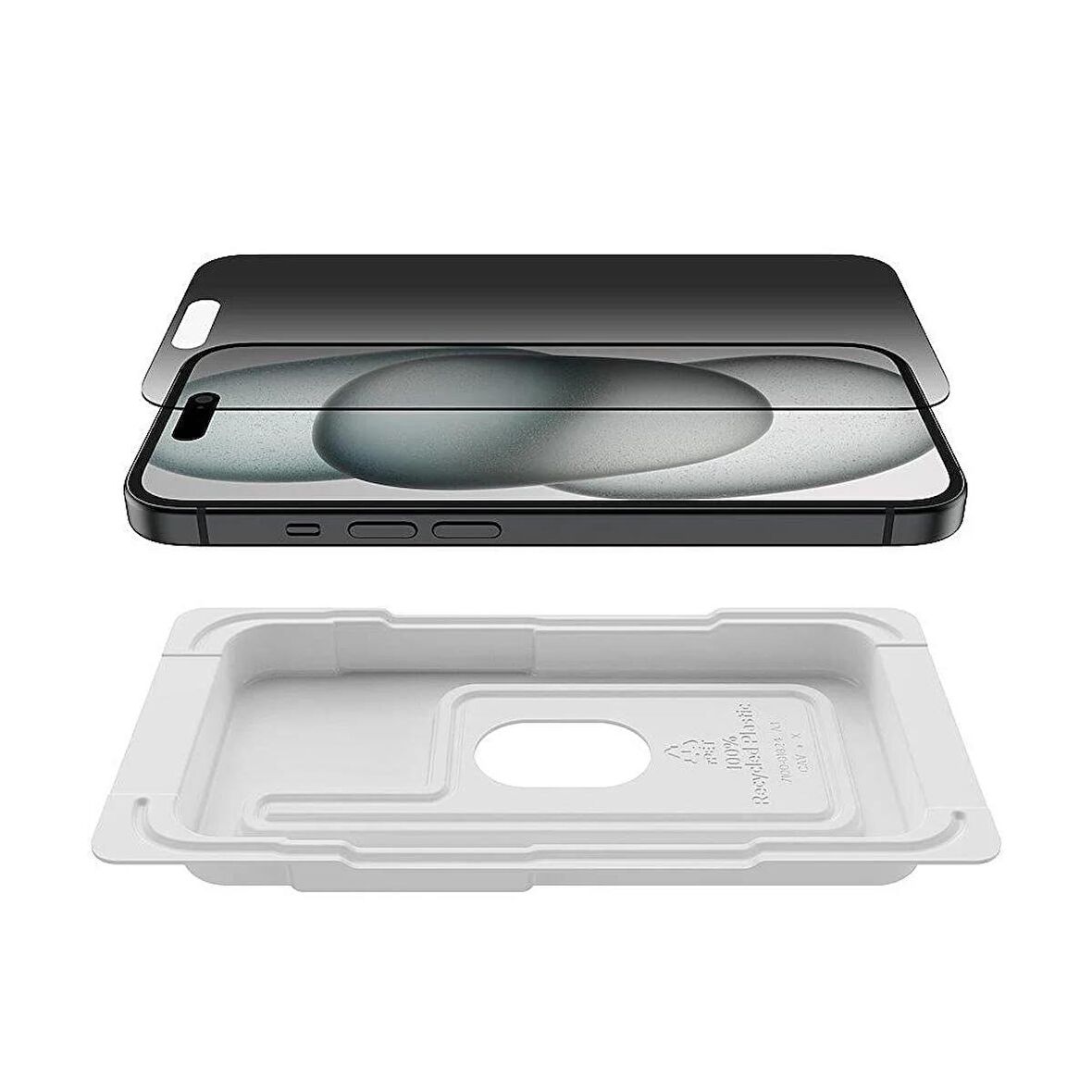 Belkin iPhone 15/14 Pro için Hayalet Cam Ekran Koruyucu (Kolay Hizalama Tepsili) OVA147ZZ