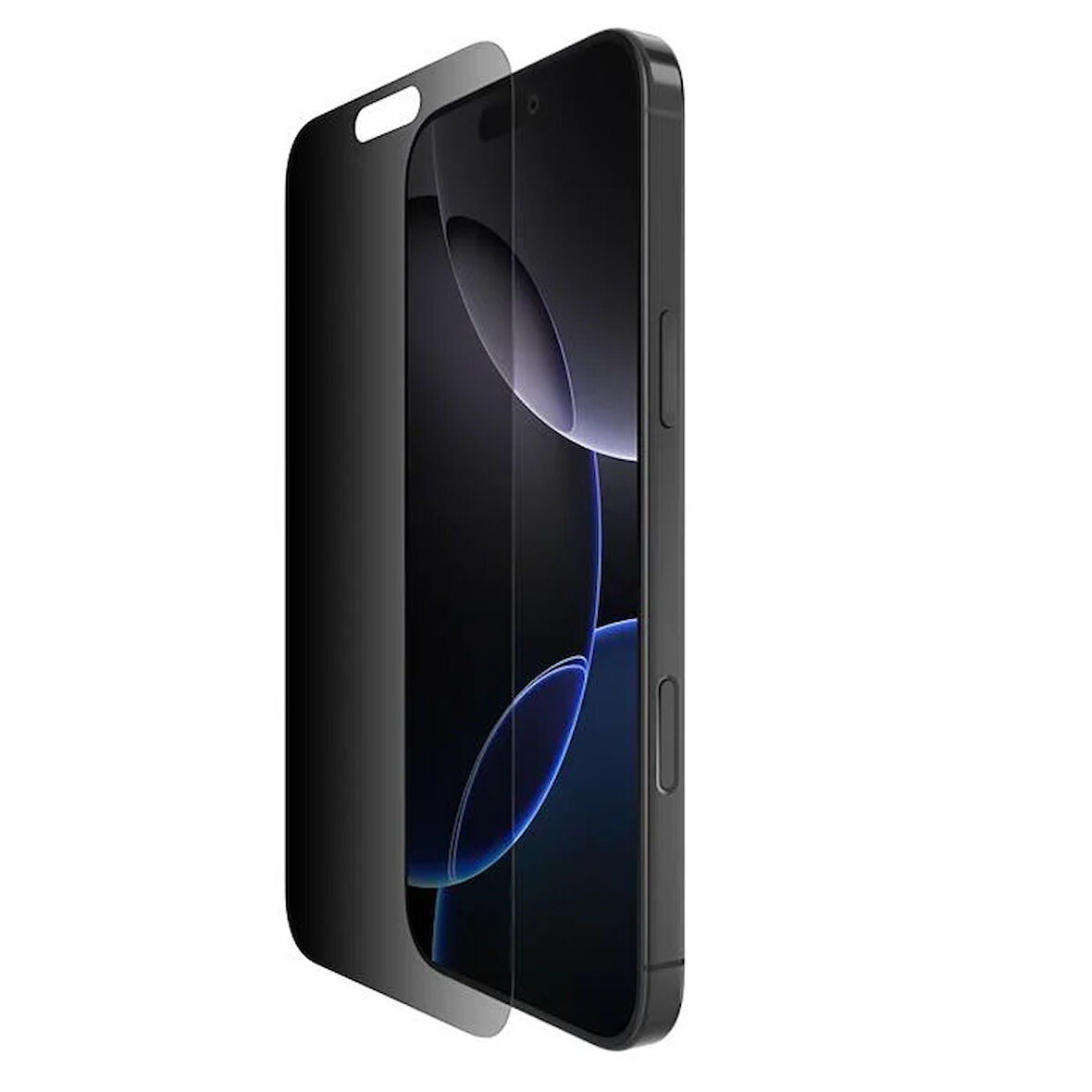 Belkin OVA170HQ ScreenForce InvisiGlass iPhone 16 Pro Max Uyumlu (Kolay Hizalama Tepsili) Antimikrobiyal Privacy Ekran Koruyucu