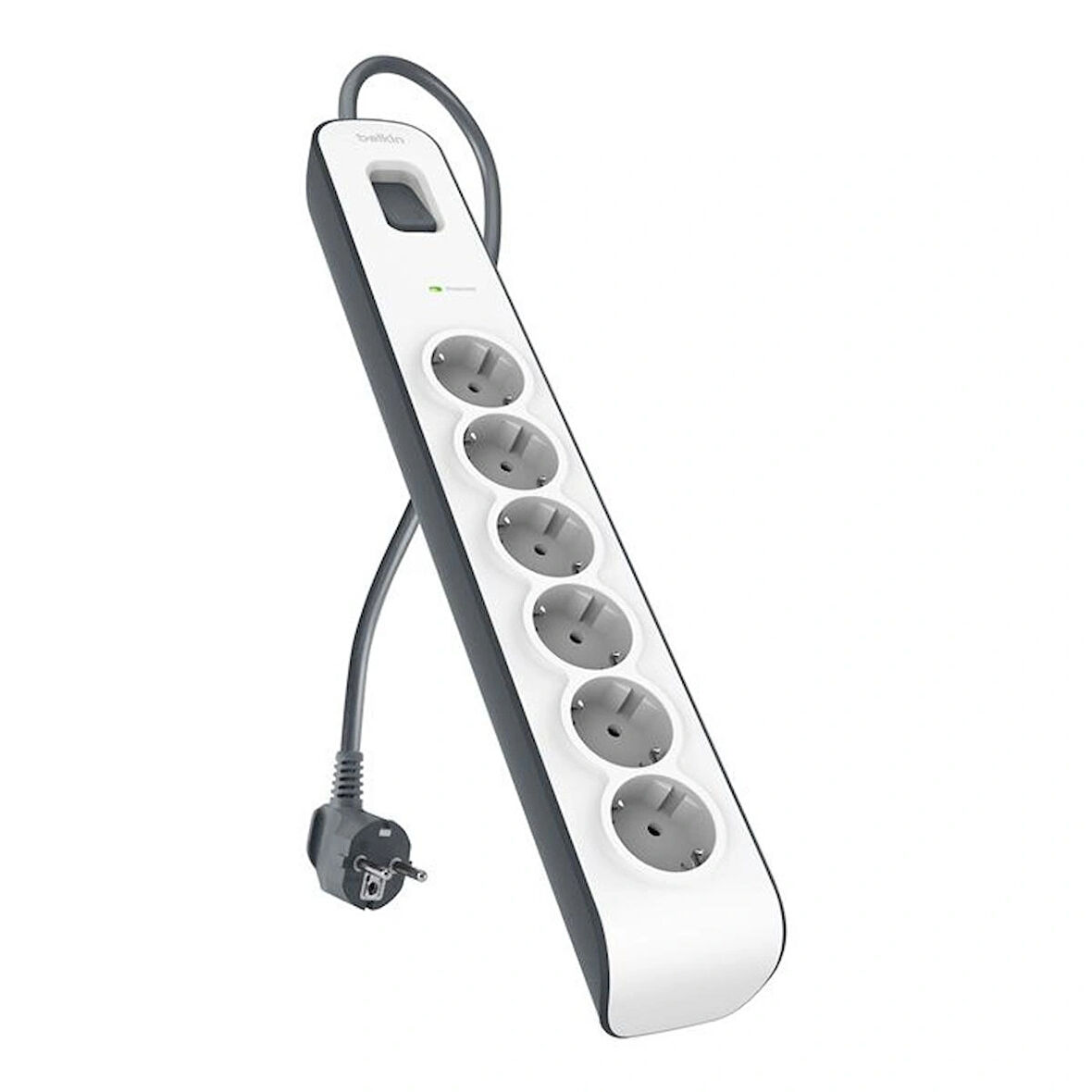 Belkin BSV603VF2M-V2 Surgemaster 2M 6'lı Akım Korumalı Priz