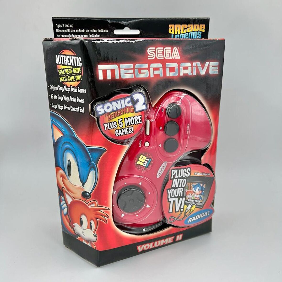 Sega Mega Drive Radica Volume II Retro Oyun Konsolu