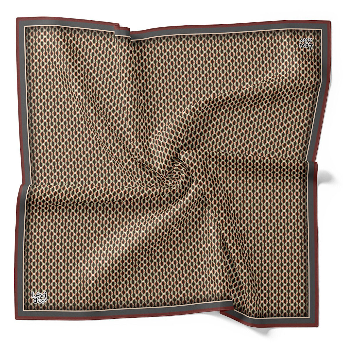 Alcanavm Levidor Sarmal Desen Trend Eşarp