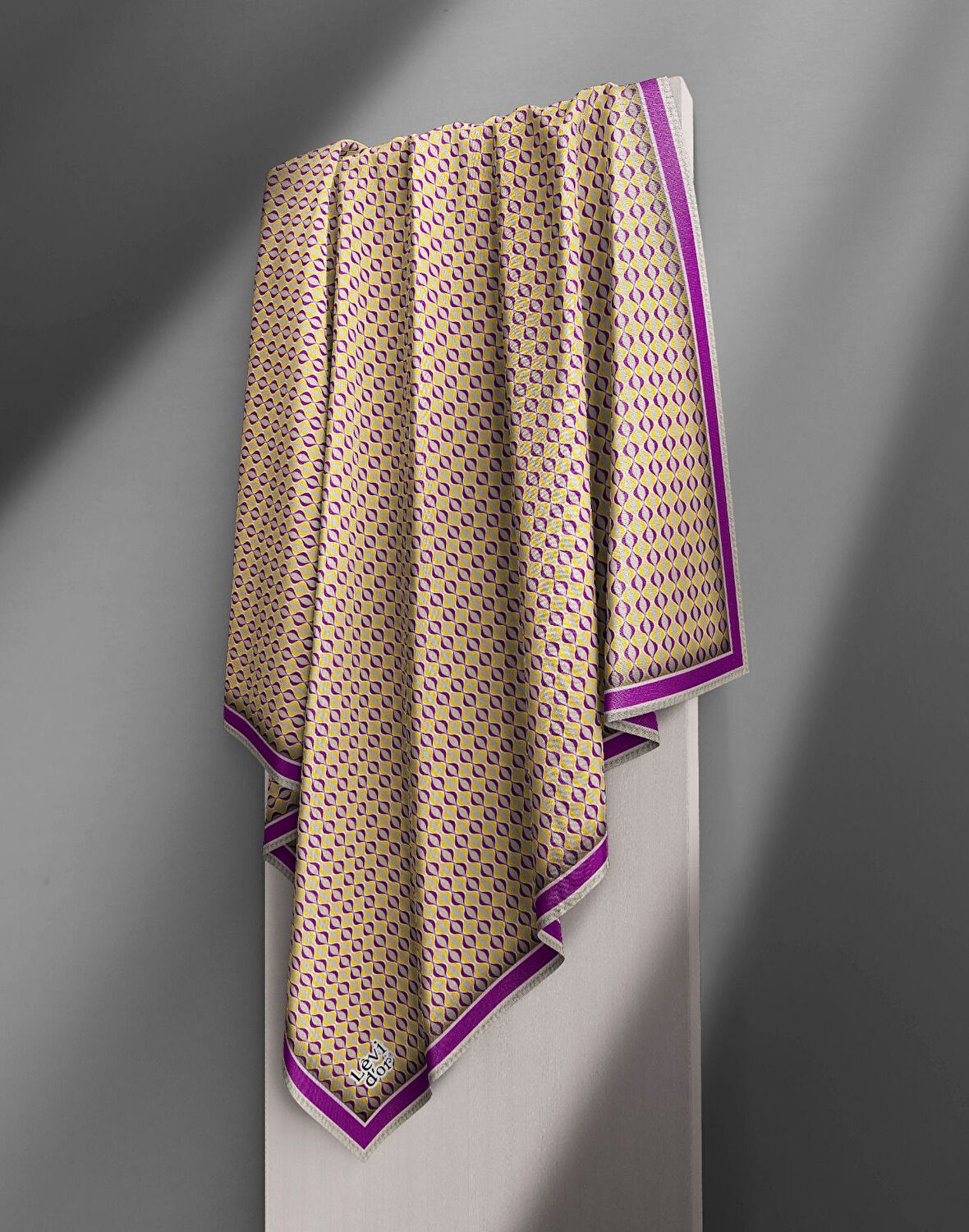 Alcanavm Levidor Sarmal Desen Trend Eşarp