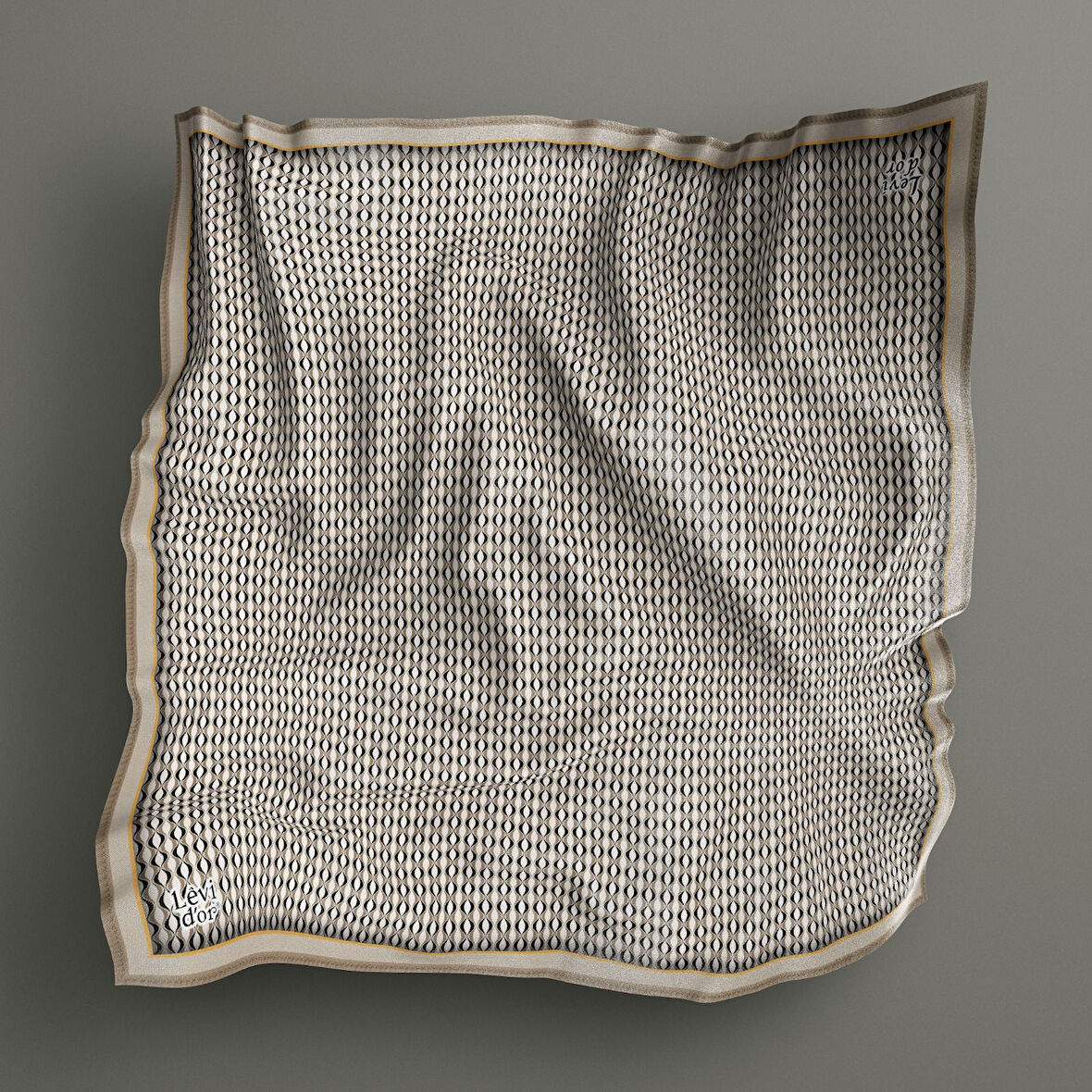 Alcanavm Levidor Sarmal Desen Trend Eşarp