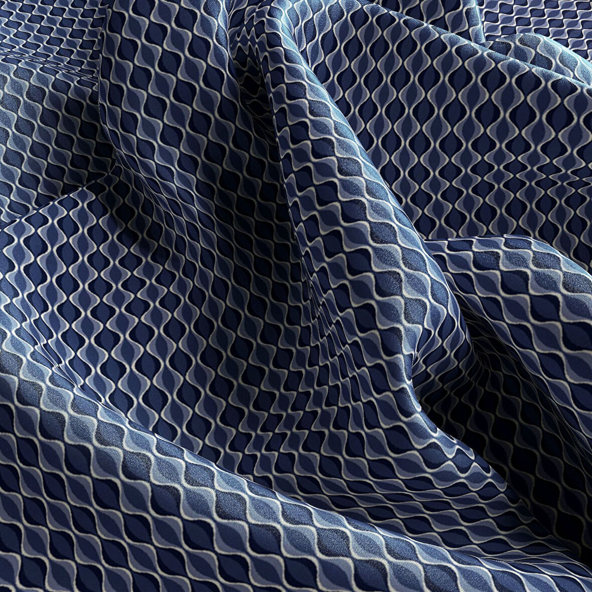 Alcanavm Levidor Sarmal Desen Trend Eşarp