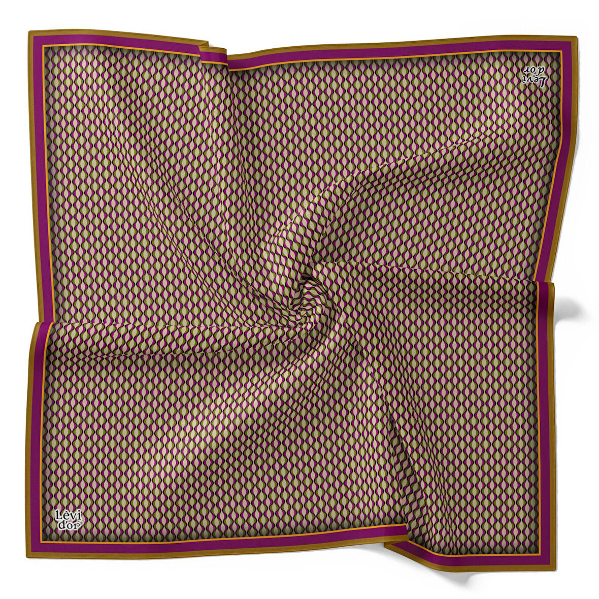 Alcanavm Levidor Sarmal Desen Trend Eşarp