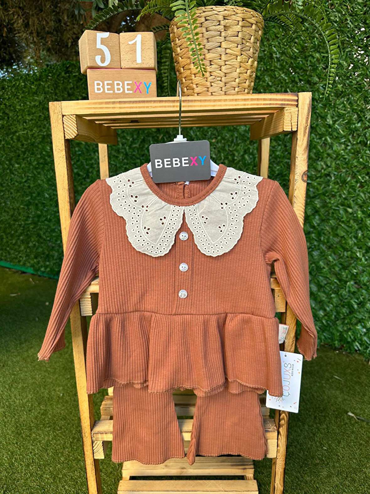 ÇOJUXS YAKALI DÜĞMELİ ALT ÜST TAKIM