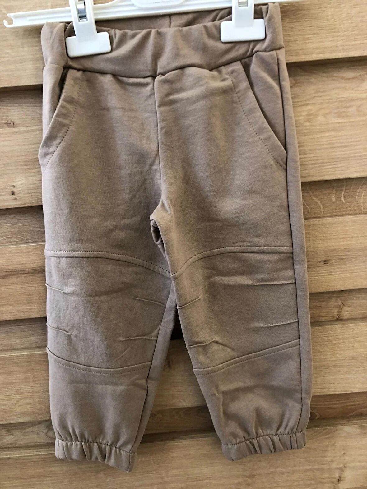 Dizi Çizgili Camel Eşofman 