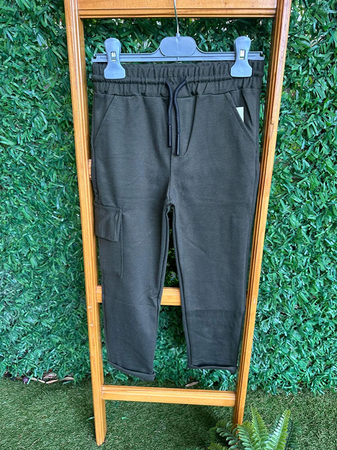 Diagonel Erkek Pantolon Haki