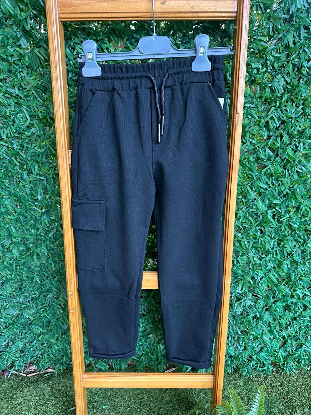 Diagonel Erkek Pantolon Siyah