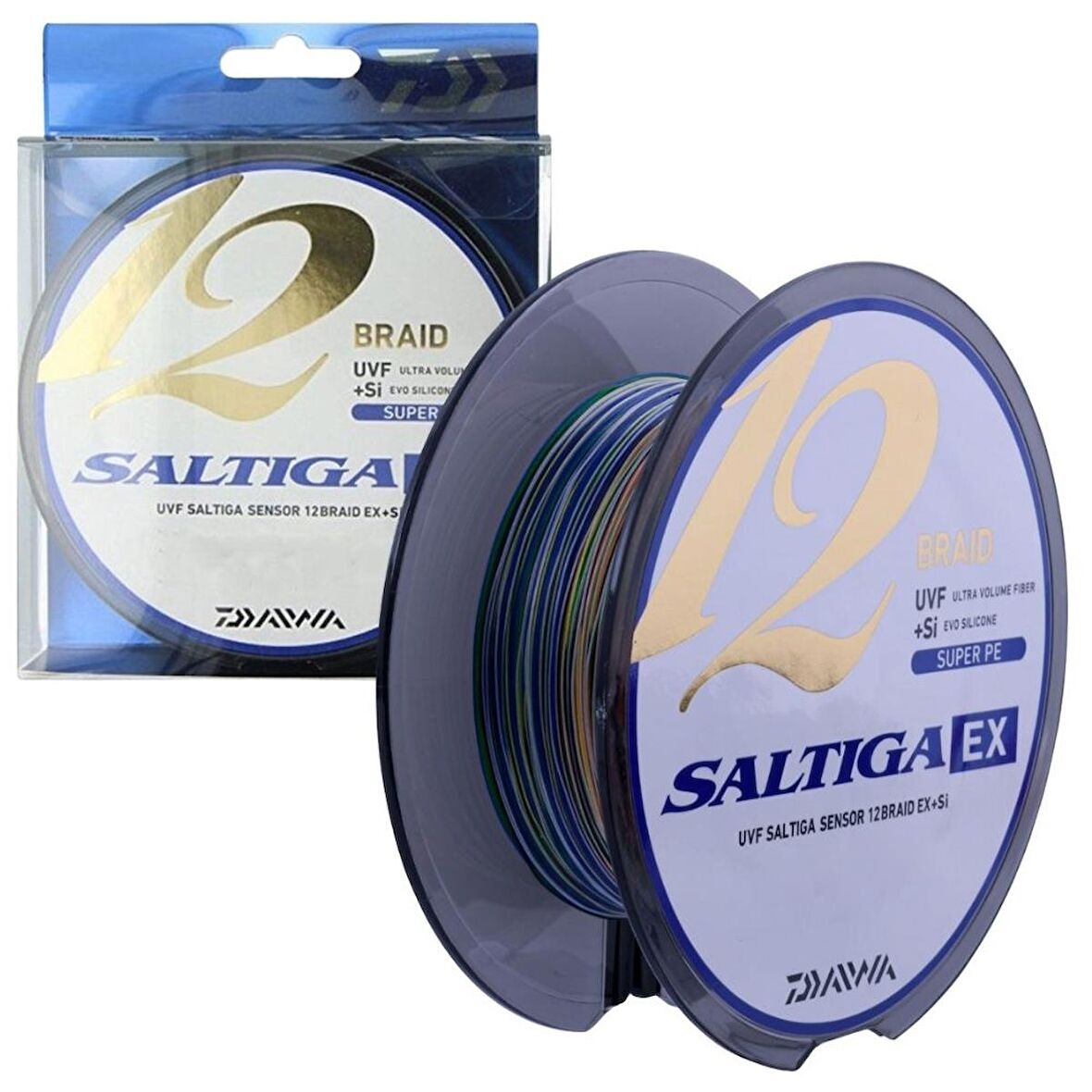 Daiwa Saltiga 12 Braid 600m Multicolor İp Misina