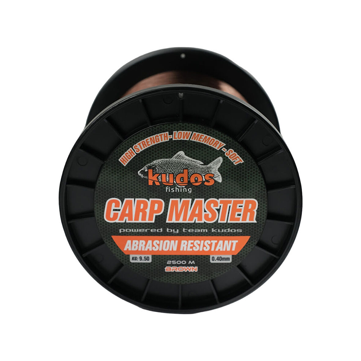 Kudos Carp Master Brown 2500m Sazan Misinası 0,40mm