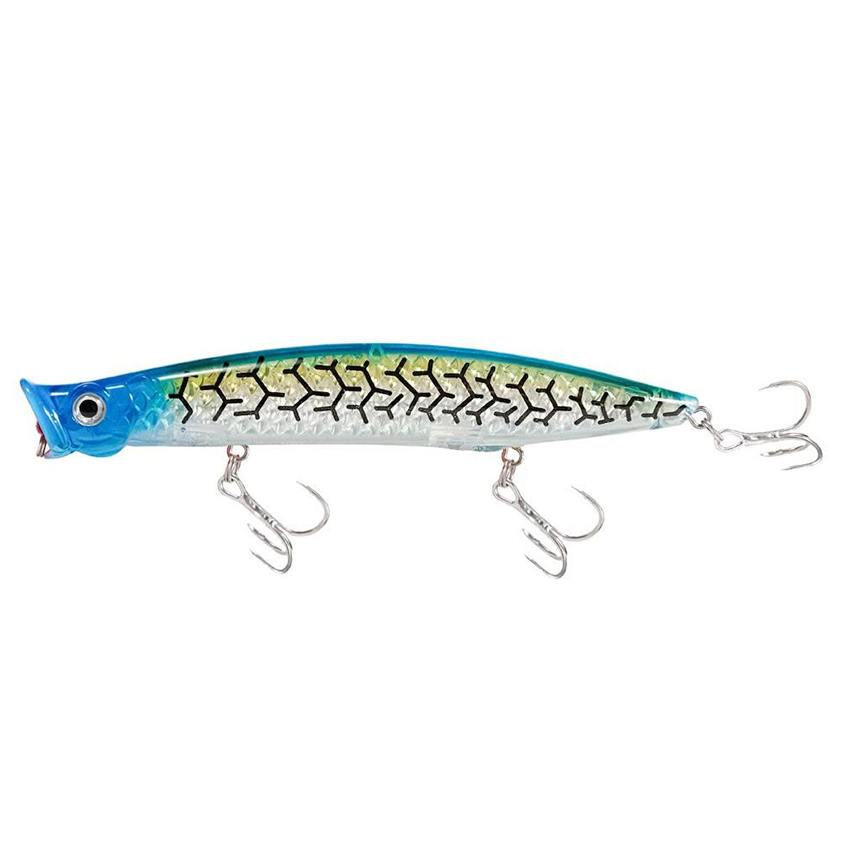 Ryuji Pop Eye 12cm 20gr Maket Yem Green Tiger