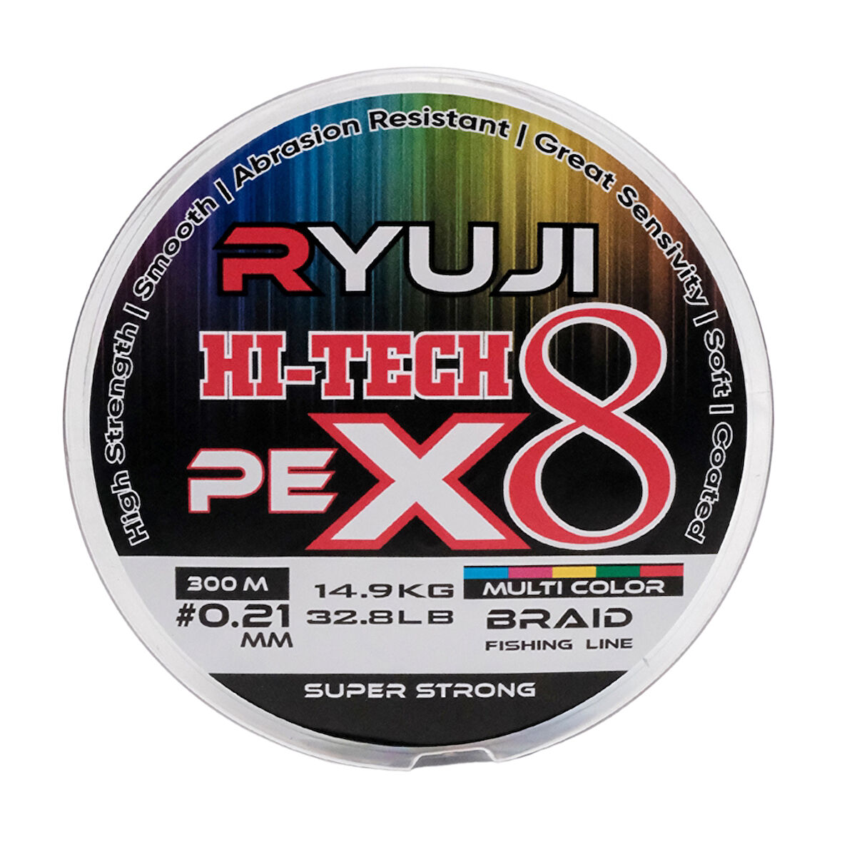 Ryuji HI-Tech PE 8B Multicolor 300m İp Misina 0,15mm