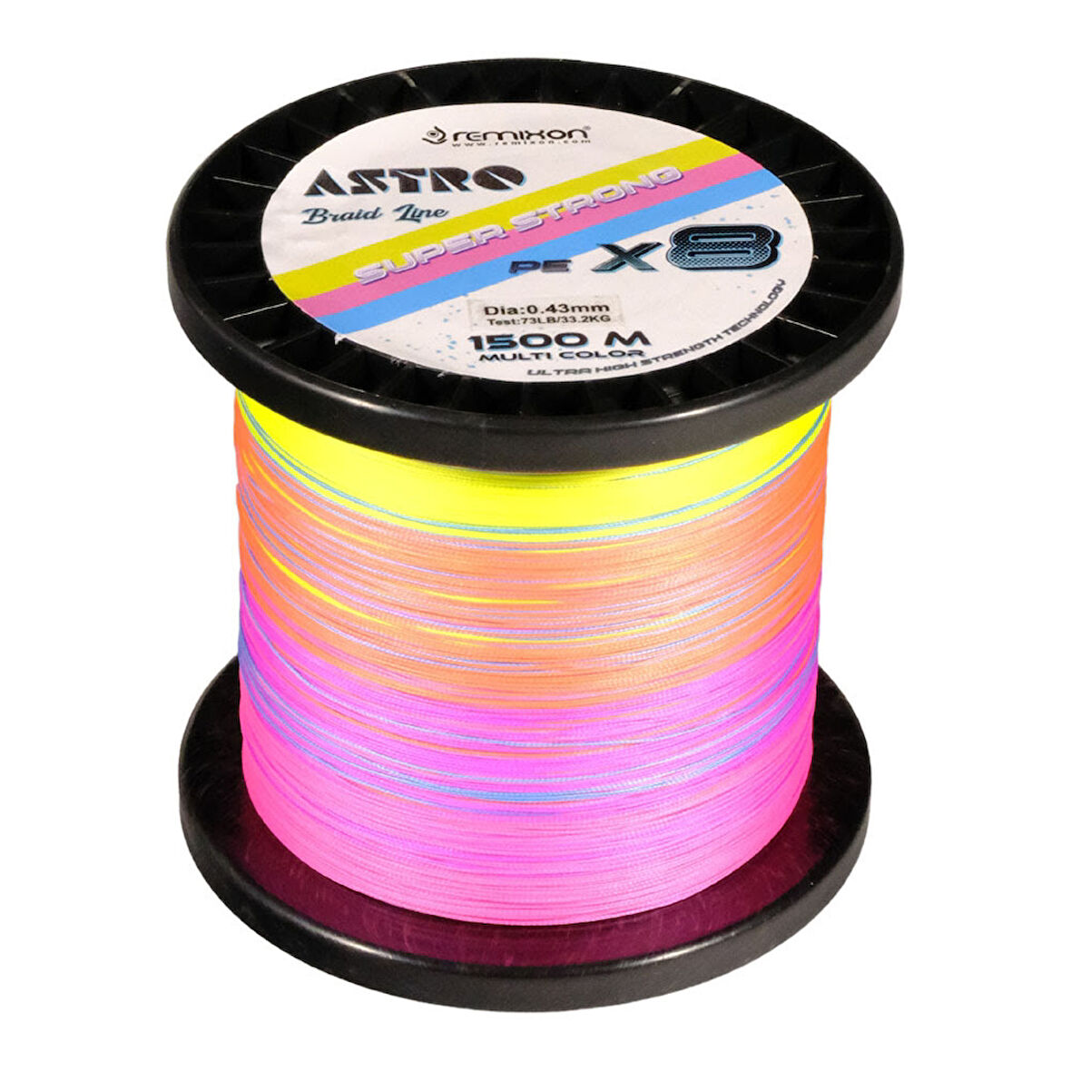 Remixon Astro 8B Multicolor 1500m İp Misina 0,25mm
