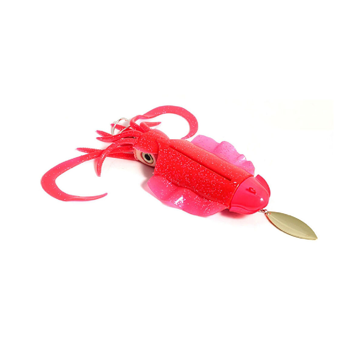 Seabor Cuttlefish 285gr Silikon Kalamar Jig Yem Brown UV