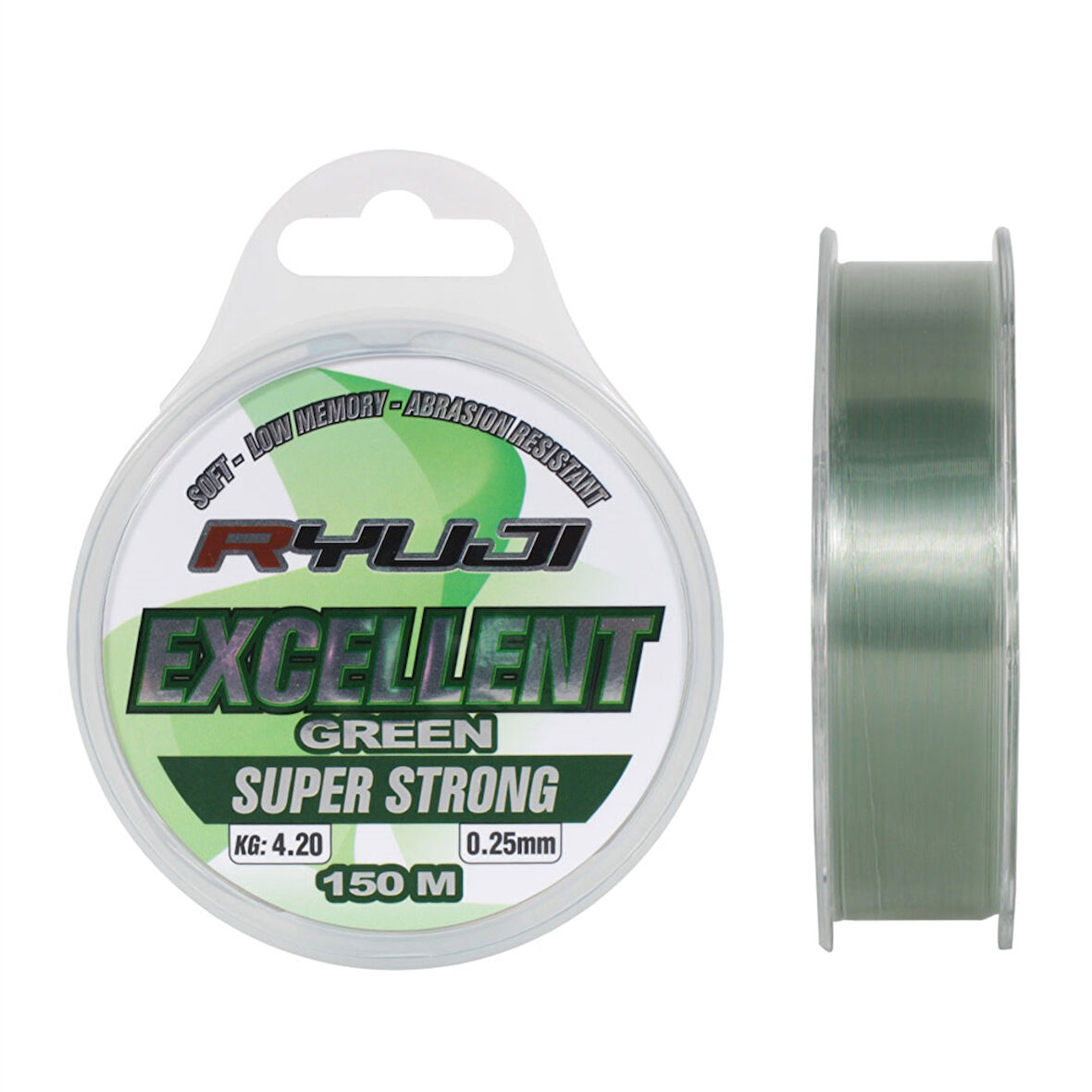 Ryuji Excellent Green 150m Monofilament Misina 0,20mm