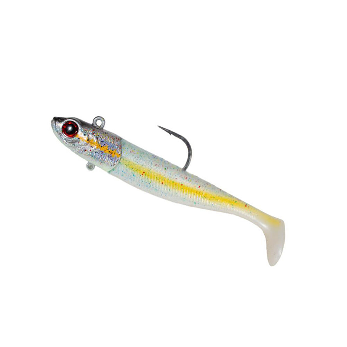 Seabor Deep Fake 2+1 17cm 150gr Silikon Yem Red UV