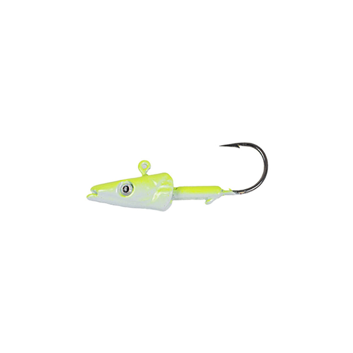 Ryuji Snake Shad #2/0 10gr Jig Head UV Chartreuse