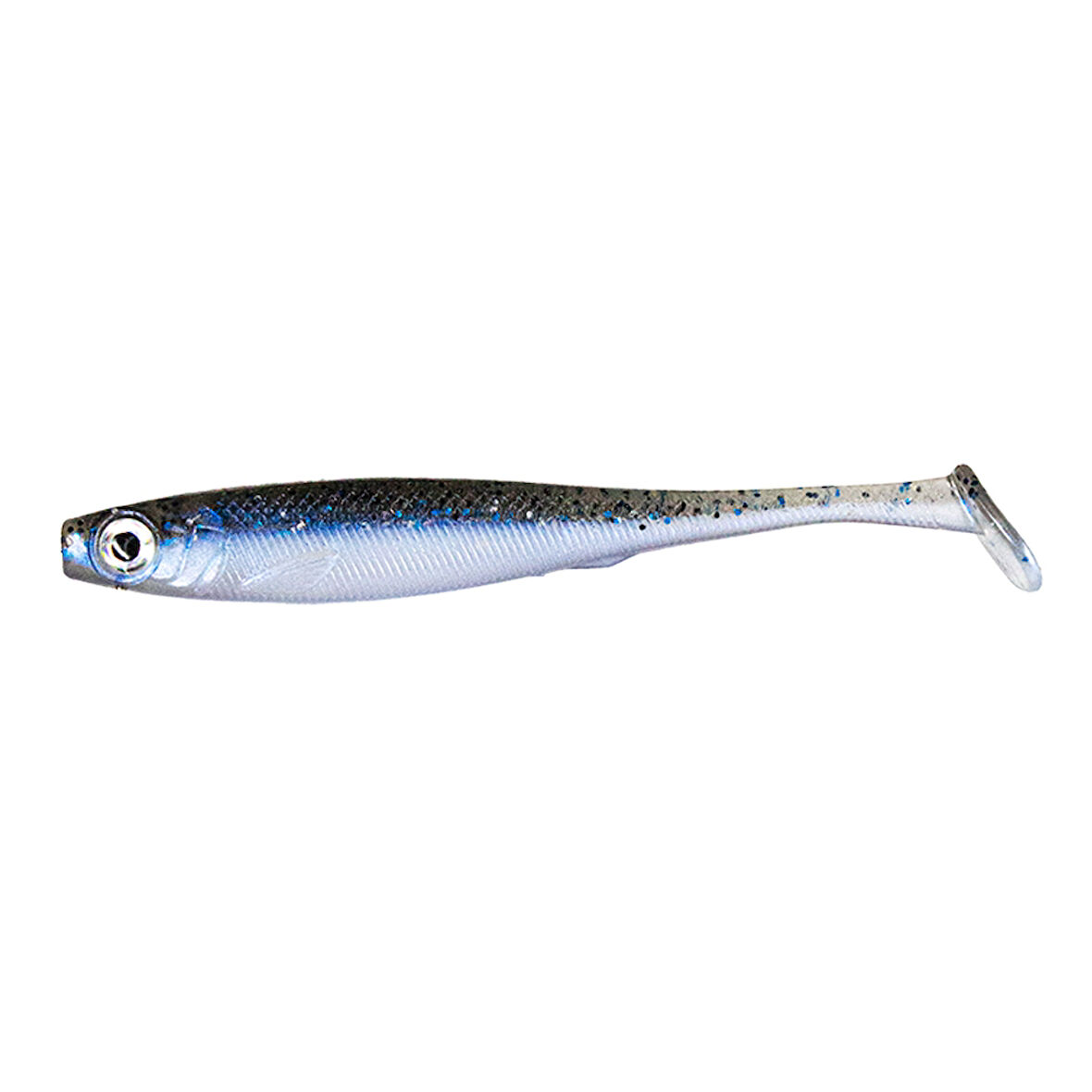 Ryuji Mister Shad 10cm 7gr Silikon Yem Silver White UV