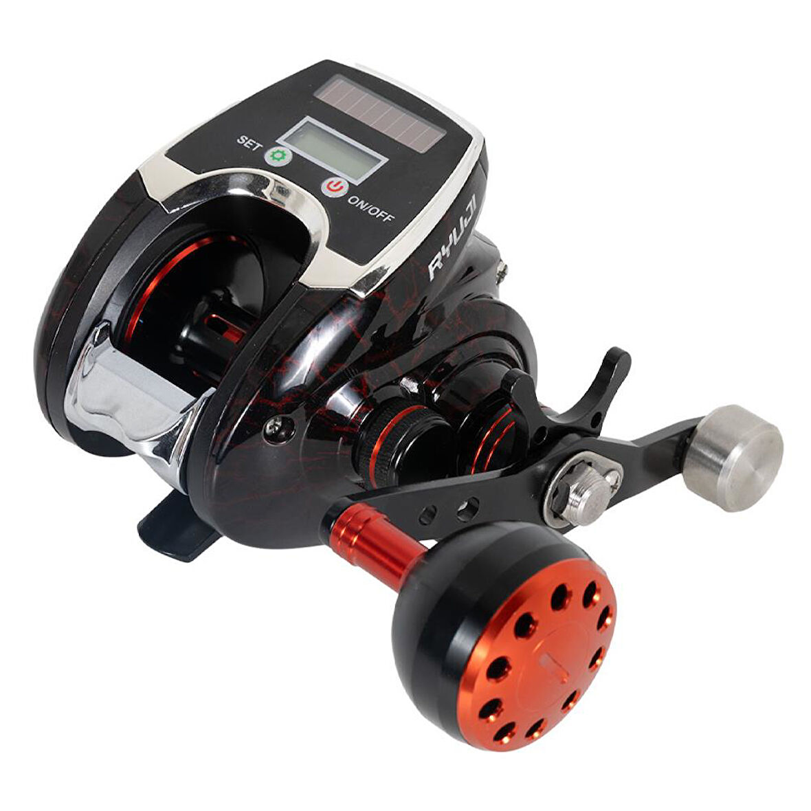 Ryuji Taido 500 R Dijital Göstergeli Sağ El Baitcasting Çıkrık