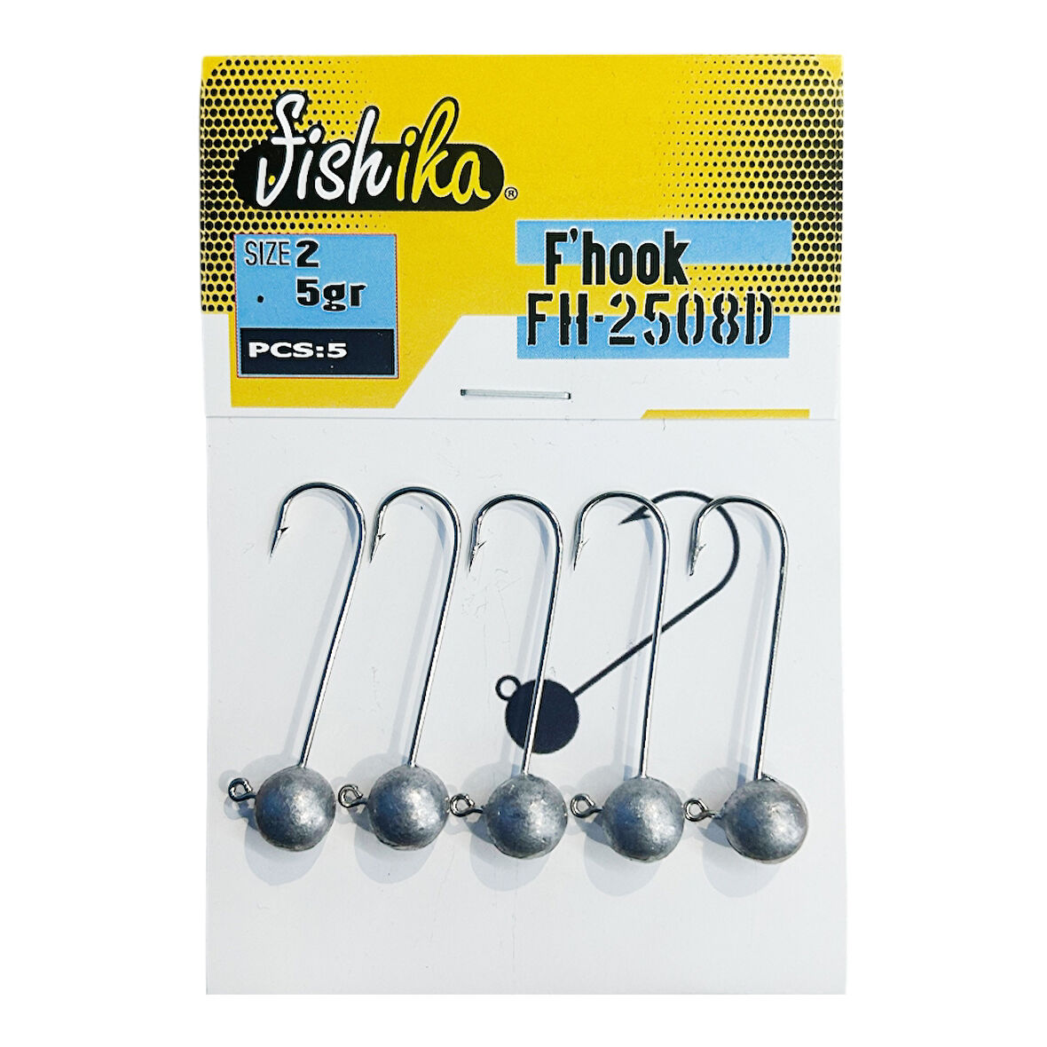 Fishika 2508 #2 5gr Jig Head