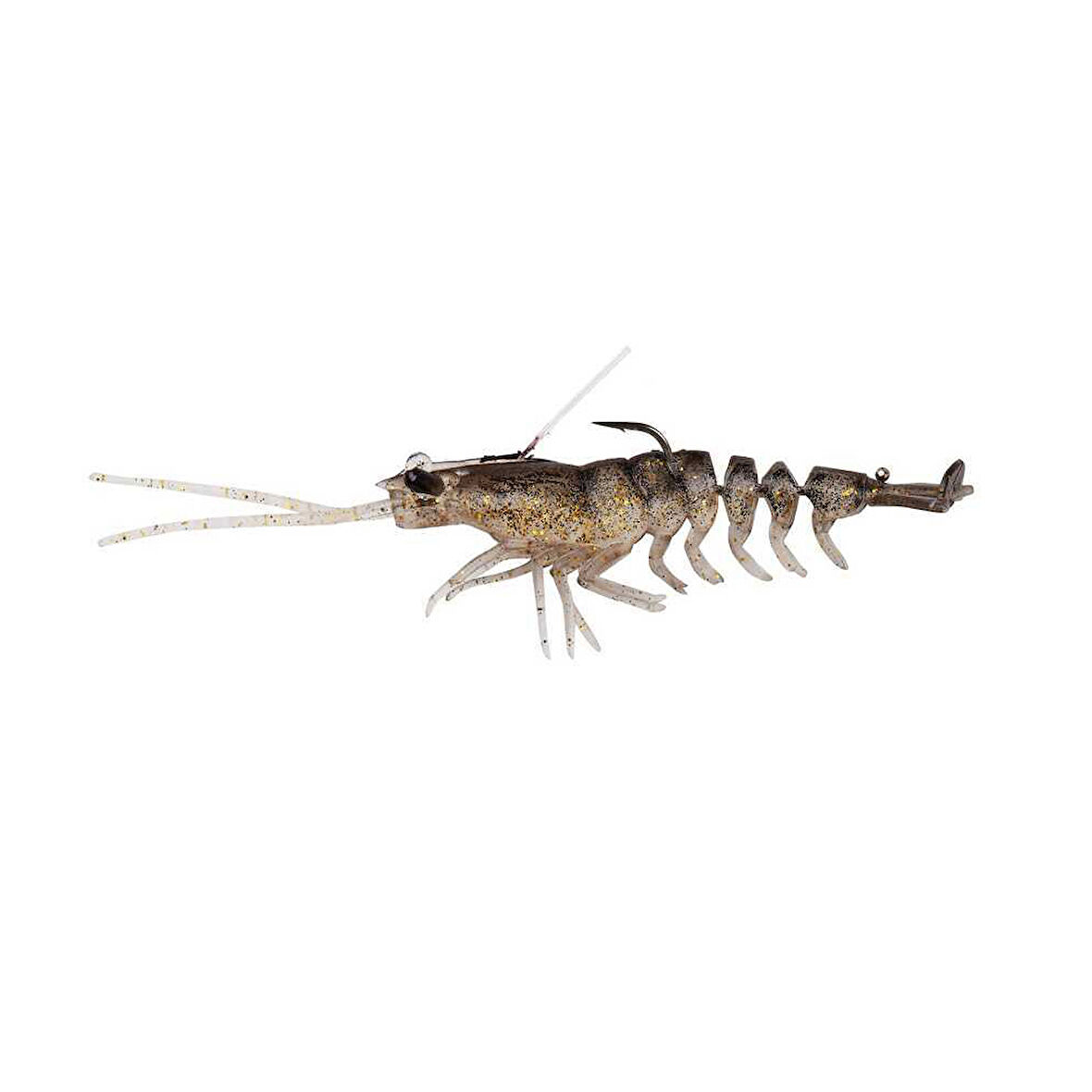 Savage Gear 3D Shrimp Weedless 9 cm 7 gr Silikon Karides Renk : Plum Chartreuse