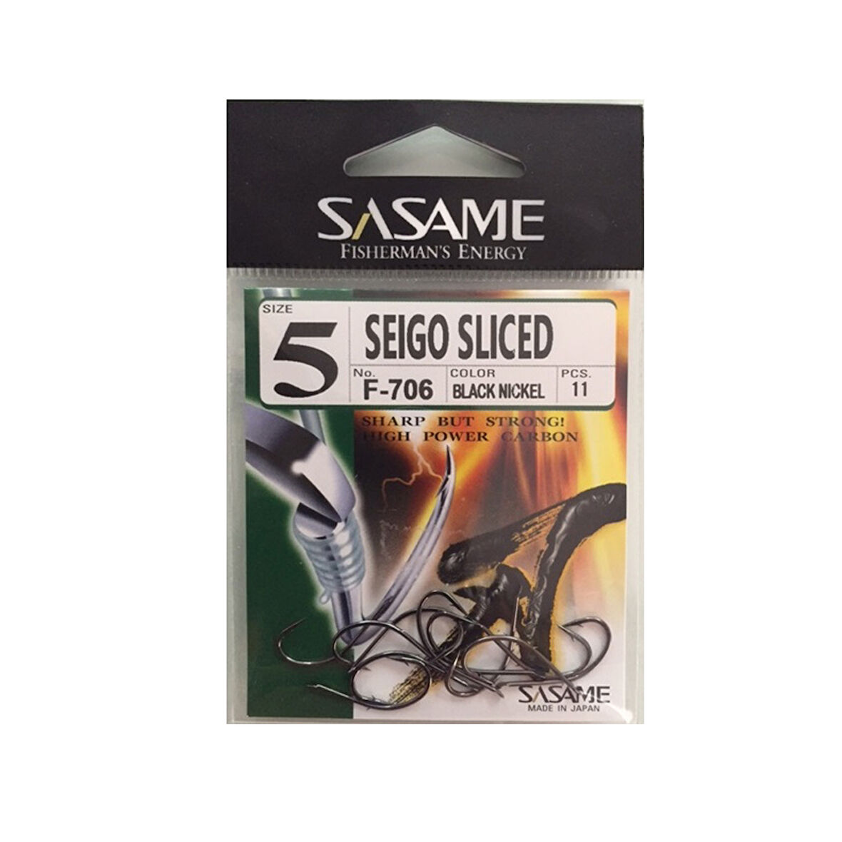 Sasame Seigo F-706 Sliced Serisi Olta İğnesi İğne No : 1
